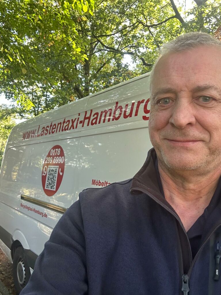 Ulrich Ameis vom Lastentaxi-Hamburg.de